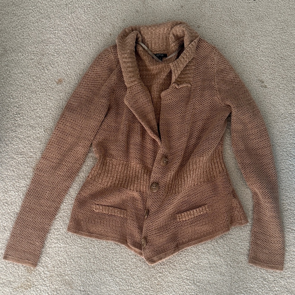 Apt. 9 Tan Knit Sweater